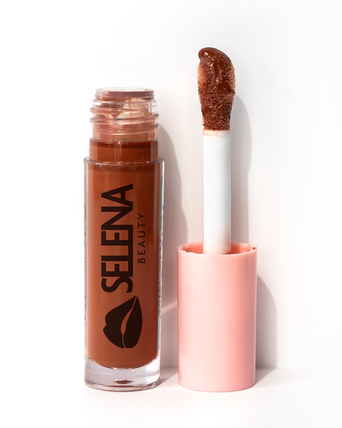 Sweet Caramel Kiss Lip Gloss Glass Tube